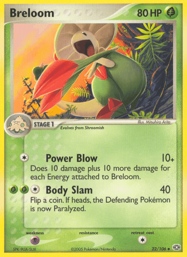 Breloom · EN · Emerald
