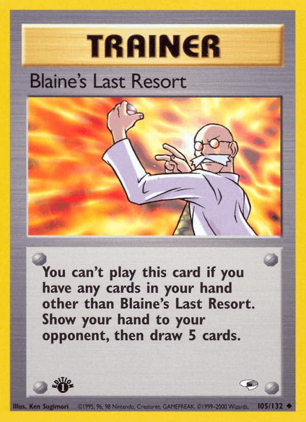 Blaine's Last Resort · EN · Gym Heroes