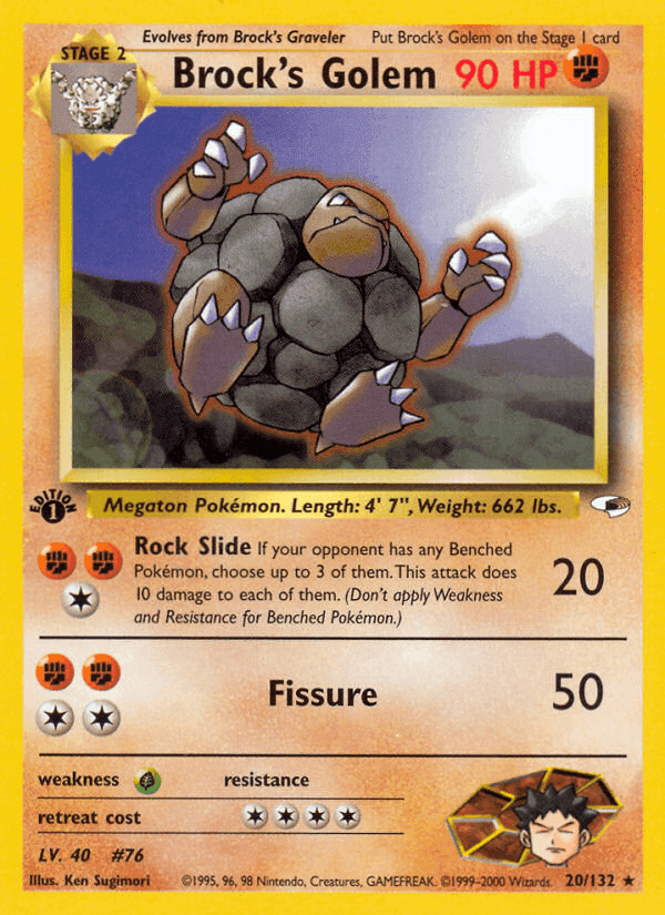 Brock's Golem · EN · Gym Heroes