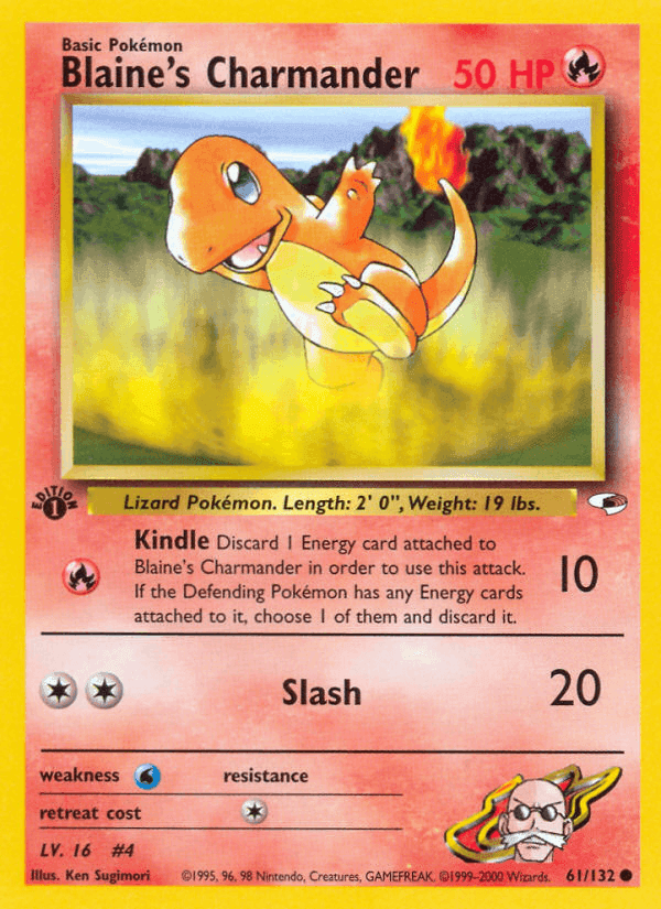 Blaine's Charmander · EN · Gym Heroes