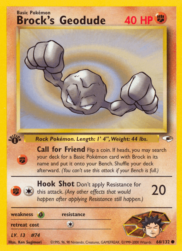 Brock's Geodude · EN · Gym Heroes