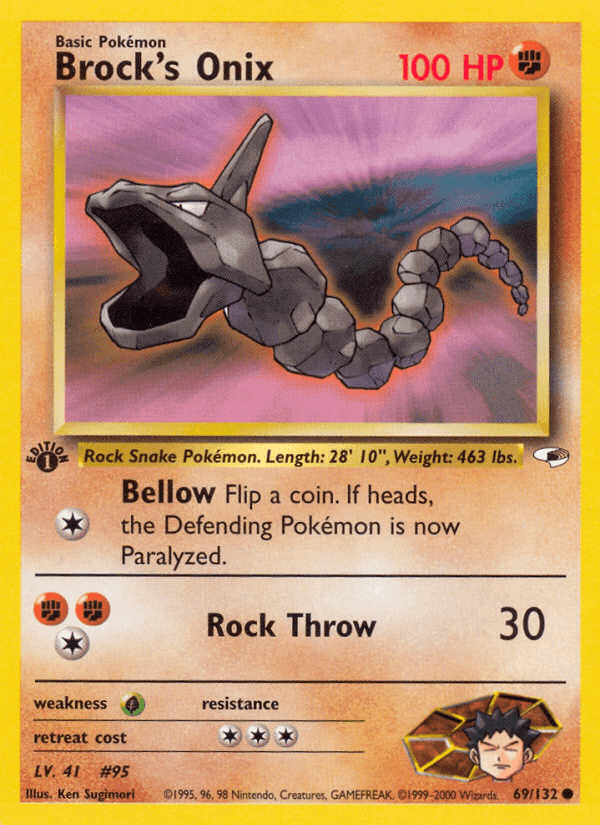 Brock's Onix · EN · Gym Heroes