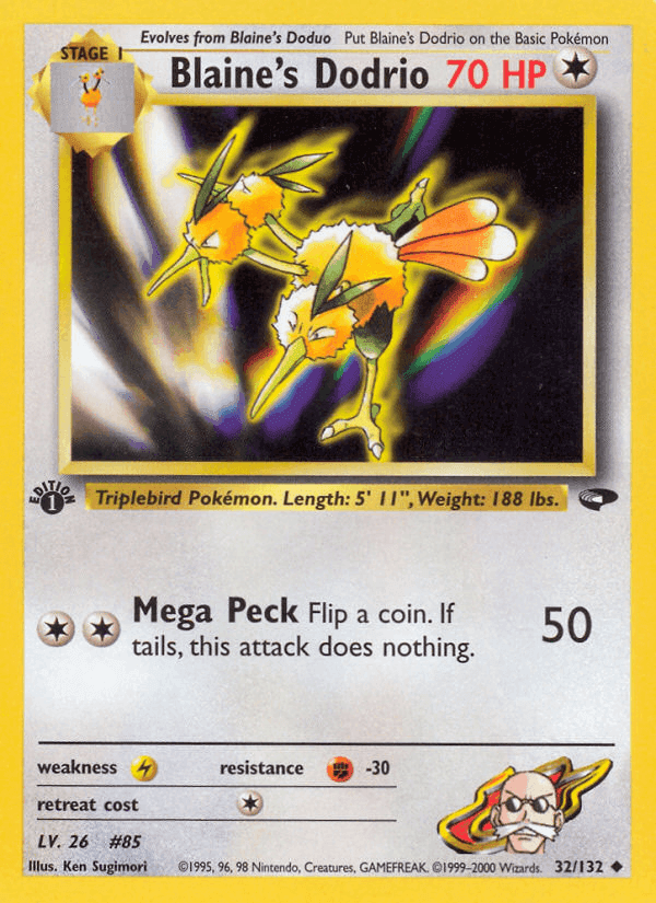 Blaine's Dodrio · EN · Gym Challenge