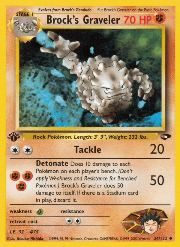 Brock's Graveler · EN · Gym Challenge