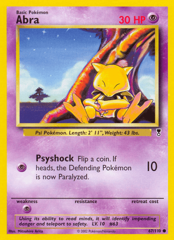 Abra · EN · Legendary Collection