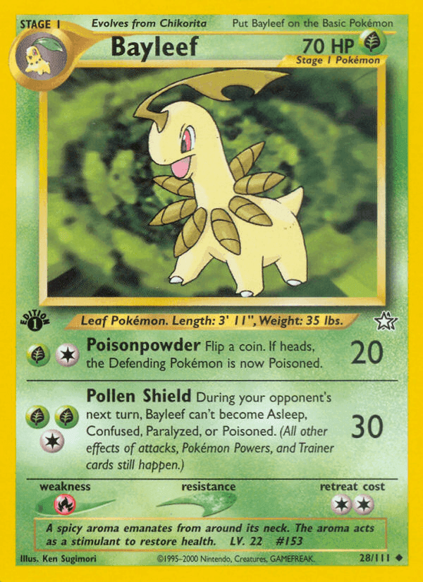 Bayleef · EN · Neo Genesis