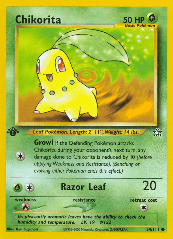 Chikorita · EN · Neo Genesis