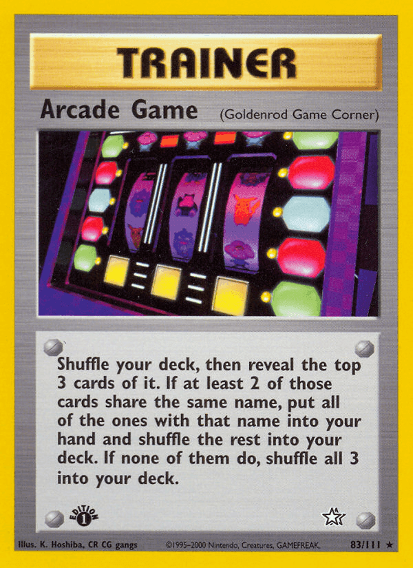 Arcade Game · EN · Neo Genesis