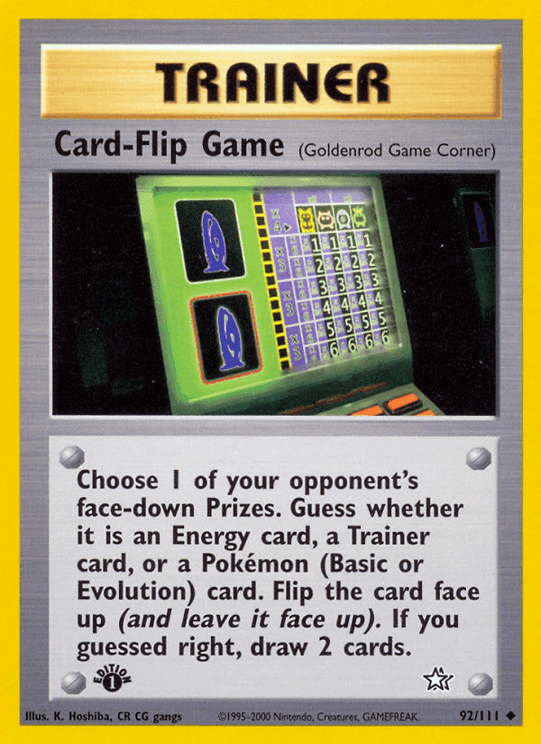 Card-Flip Game · EN · Neo Genesis