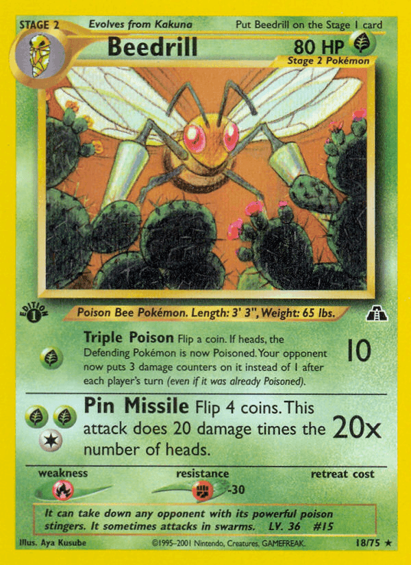 Beedrill · EN · Neo Discovery