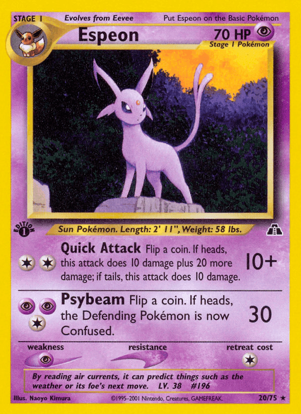 Espeon · EN · Neo Discovery