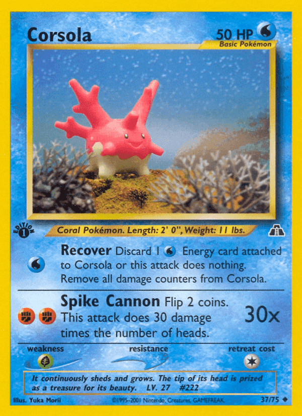 Corsola · EN · Neo Discovery
