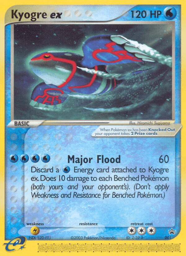 Kyogre ex · EN · Nintendo Black Star Promos