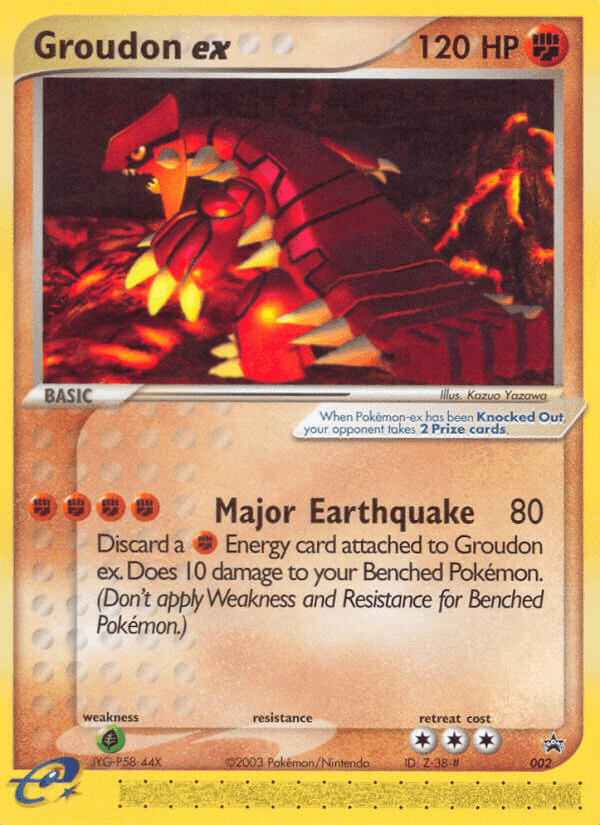 Groudon ex · EN · Nintendo Black Star Promos