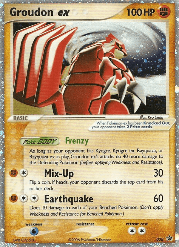Groudon ex · Holo · EN · Nintendo Black Star Promos