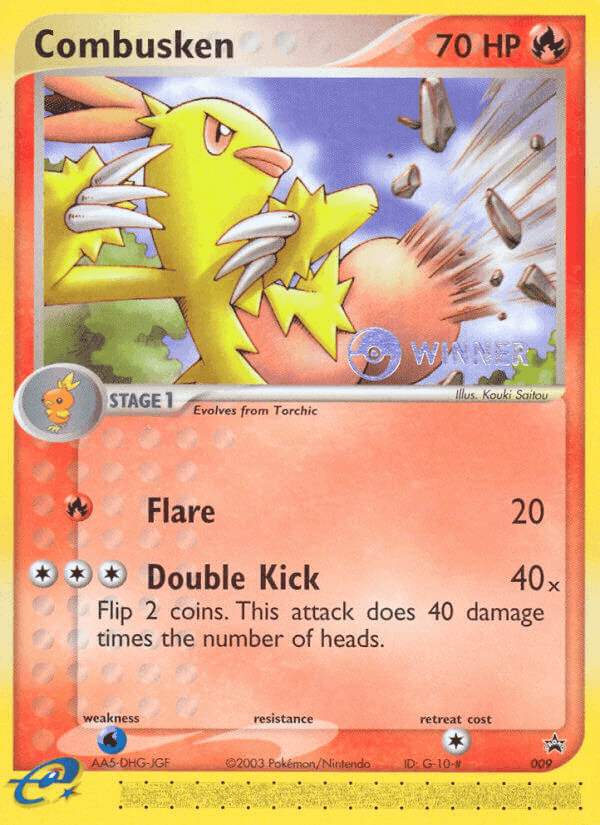 Combusken · EN · Nintendo Black Star Promos