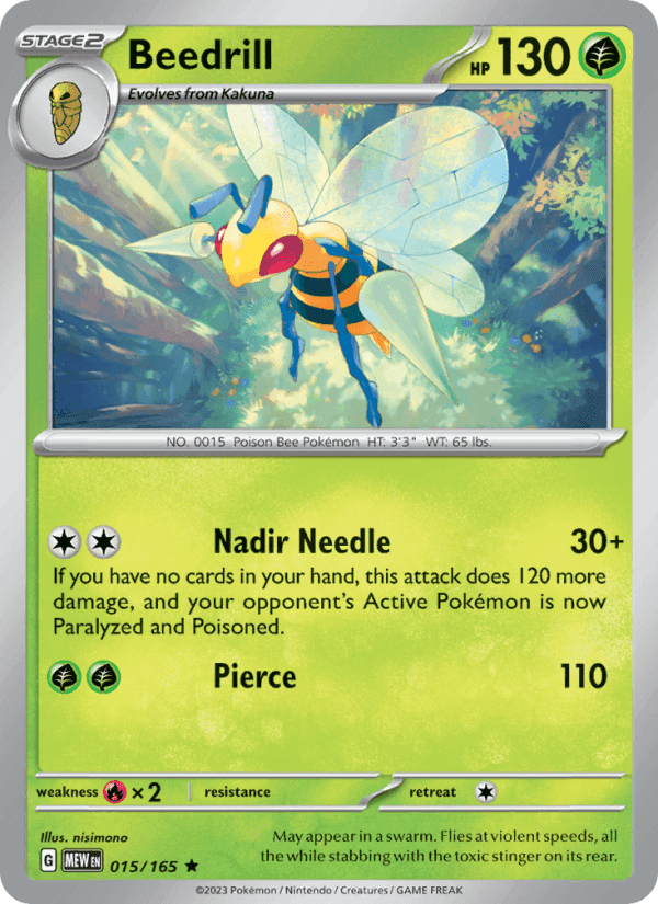 Beedrill · Holo · EN · 151