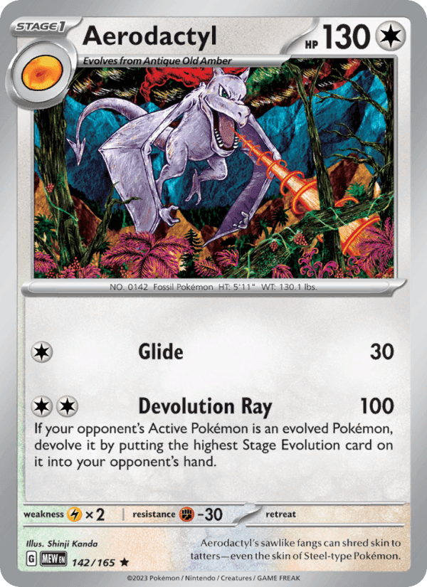 Aerodactyl · Holo · EN · 151