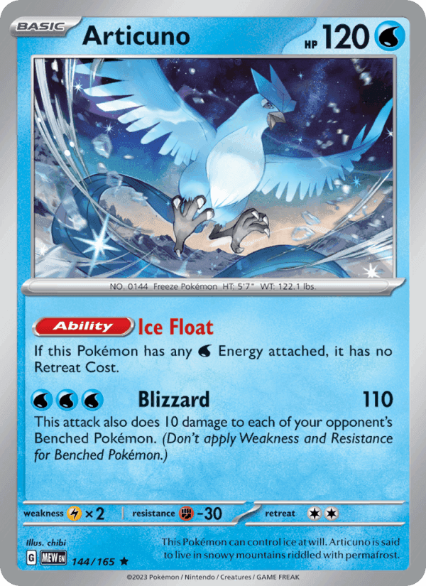 Articuno · Holo · EN · 151