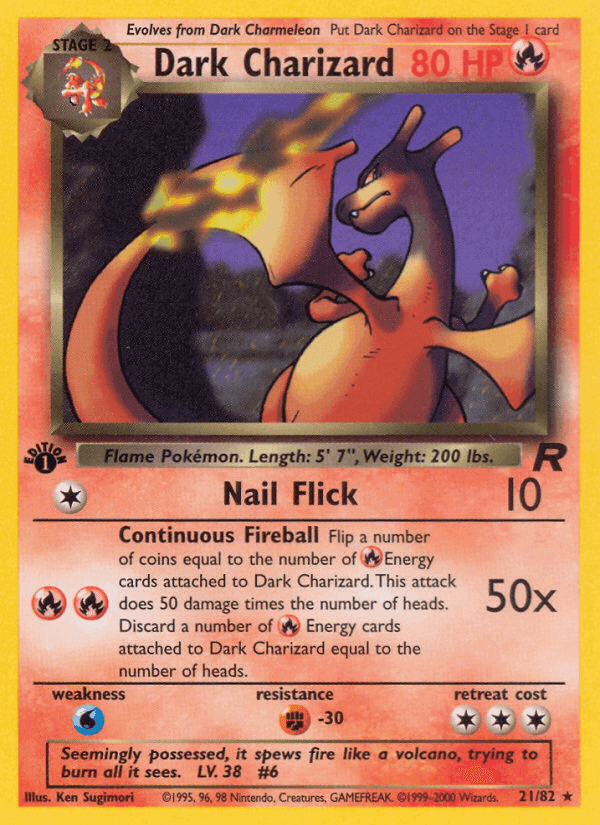 Dark Charizard · EN · Team Rocket