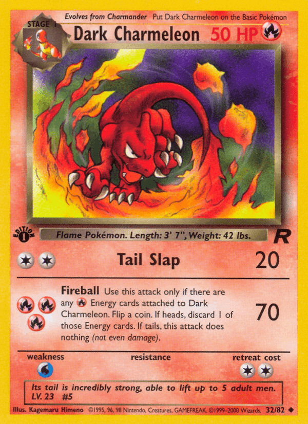 Dark Charmeleon · EN · Team Rocket