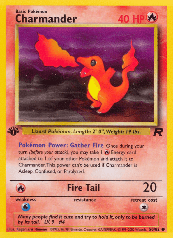 Charmander · EN · Team Rocket