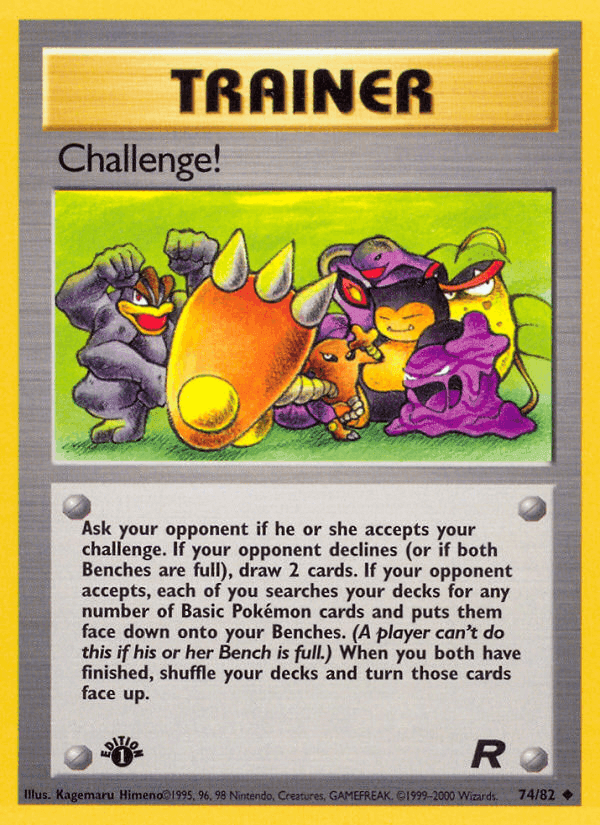 Challenge! · EN · Team Rocket