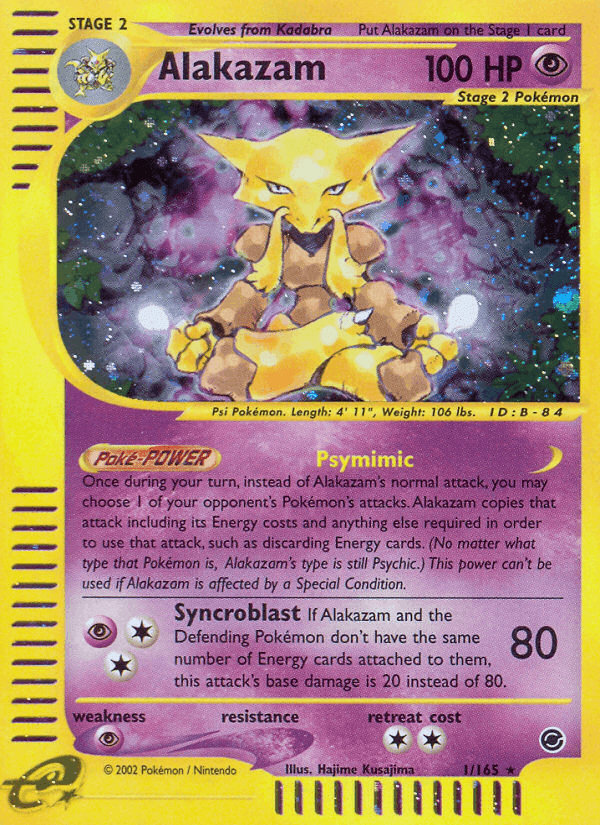 Alakazam · Holo · EN · Expedition Base Set