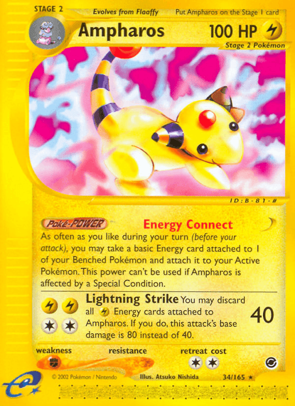 Ampharos · EN · Expedition Base Set