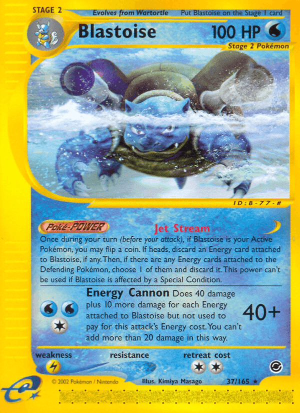 Blastoise · EN · Expedition Base Set