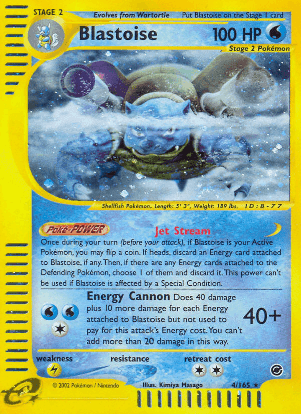 Blastoise · Holo · EN · Expedition Base Set
