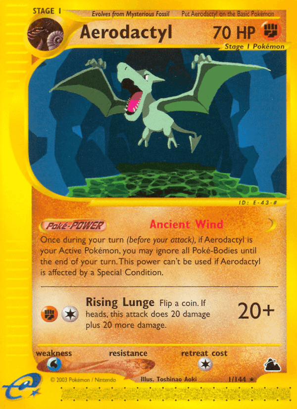 Aerodactyl · EN · Skyridge