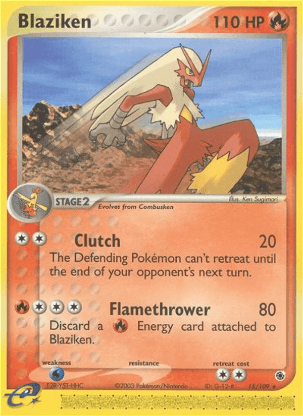 Blaziken · EN · Ruby & Sapphire