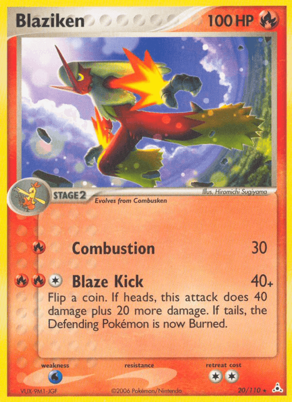 Blaziken · EN · Ruby & Sapphire