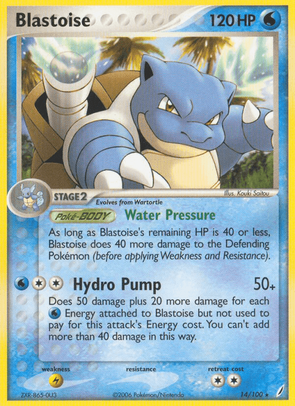 Blastoise · EN · Ruby & Sapphire