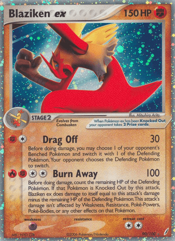 Blaziken ex · Holo · EN · Ruby & Sapphire