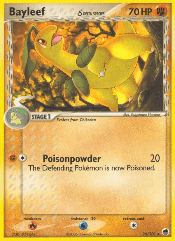 Bayleef δ · EN · Ruby & Sapphire