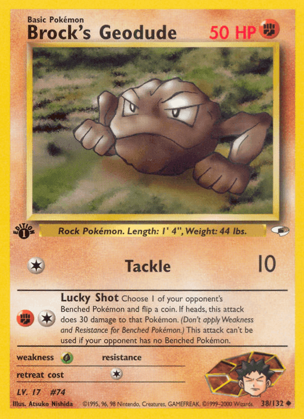 Brock's Geodude · EN · Gym Heroes