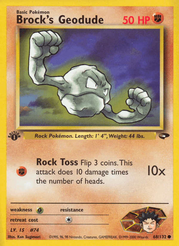 Brock's Geodude · EN · Gym Challenge