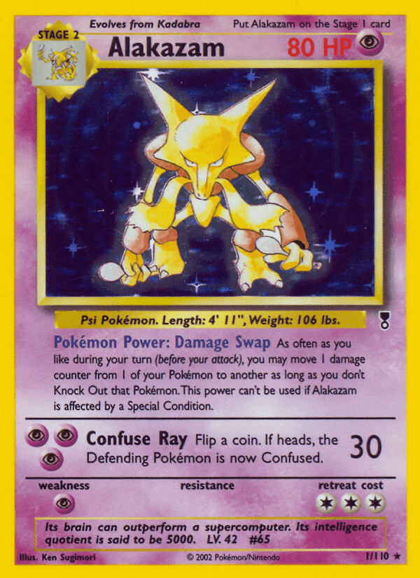 Alakazam · Holo · EN · Legendary Collection
