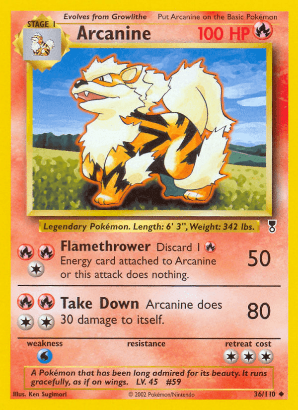 Arcanine · EN · Legendary Collection