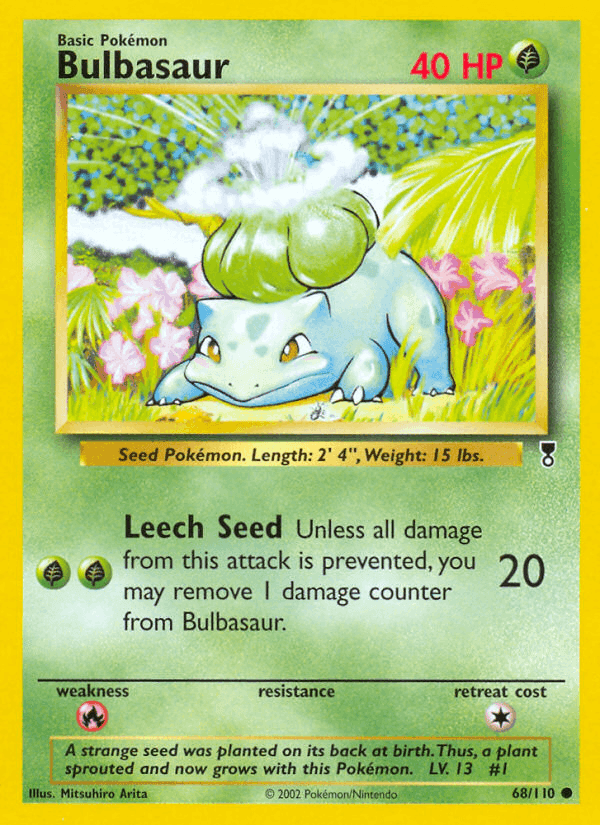 Bulbasaur · EN · Legendary Collection