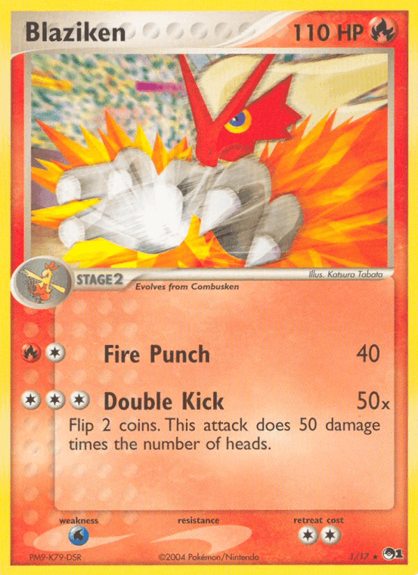 Blaziken · EN · POP Series 1