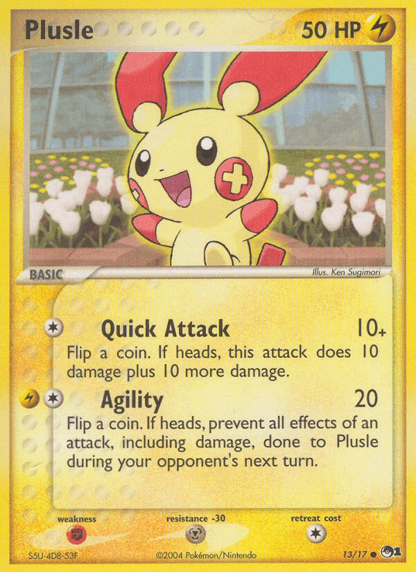 Plusle · EN · POP Series 1