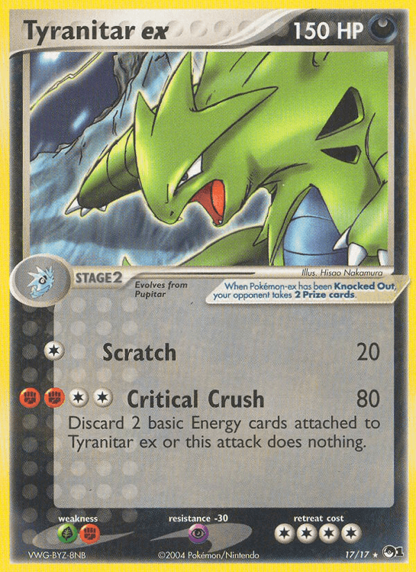 Tyranitar ex · EN · POP Series 1