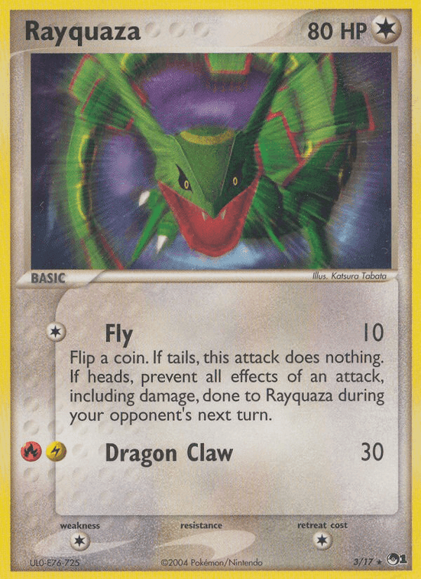 Rayquaza · EN · POP Series 1