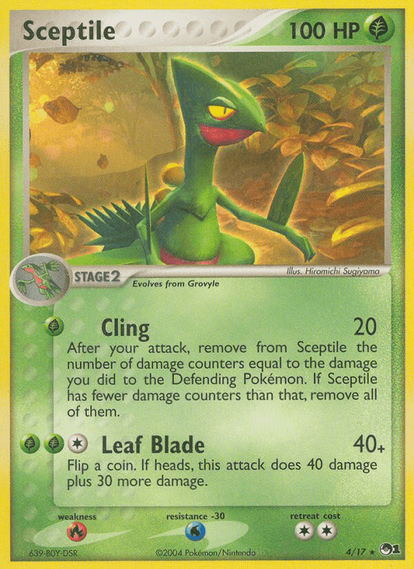 Sceptile · EN · POP Series 1