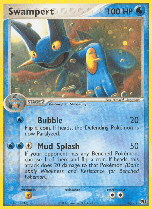 Swampert · EN · POP Series 1
